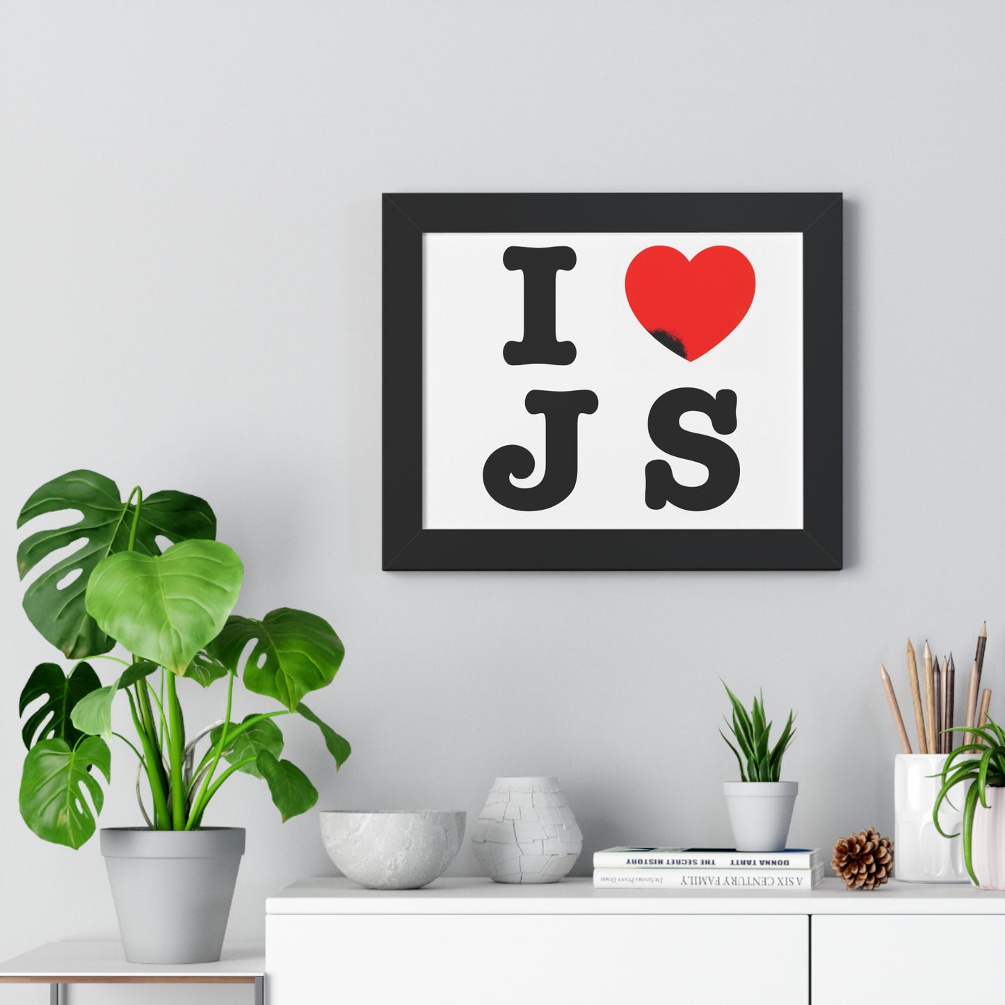 I ❤️ JS Poster